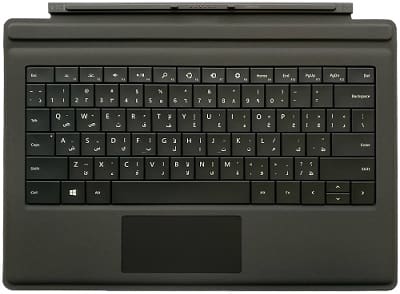 Microsoft Type Cover for Surface Pro – Black (Arabic / English Printed Keyboards Microsoft Type Cover for Surface Pro - Black (Arabic / English Printed