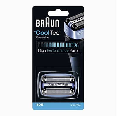 Braun Razor Cassette Cooltec 40B for Shaver (Cool) Brands Braun