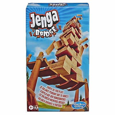 Hasbro Jenga Bridge Block Stacking Game for Kids (E9462) Games & Puzzles Hasbro