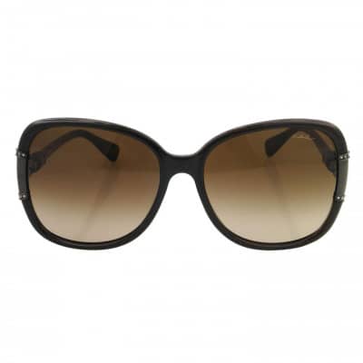 Lanvin Oval Shape Wrap Women’s Sunglasses Brown Frame and Lens Color B Fashion fashion