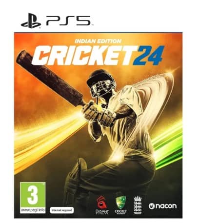Cricket 24 Indian Edition for PlayStation 5 Games "BAE" Charm Bracelet