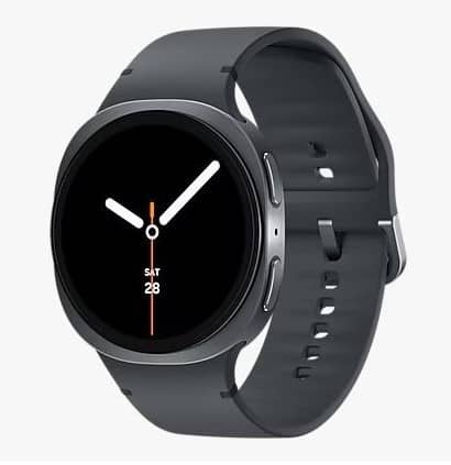 Samsung Galaxy Watch8, Bluetooth, 40mm, Graphite Electronics "BAE" Charm Bracelet
