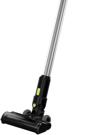 Beko VRT51225VB Cordless Vacuum Cleaner, 150 Watts DC Motor, 550 ML Dustbin Capacity, Electrical Turbo Brush with LED Light, 2 Suction Mode, Pet Brush, Black Household "BAE" Charm Bracelet