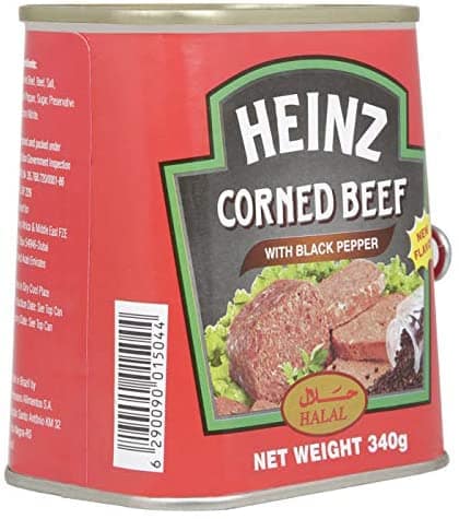 Heinz Corned Beef Halal Black Pepper 340 Gm Canned & Jarred Foods Canned & Jarred Foods