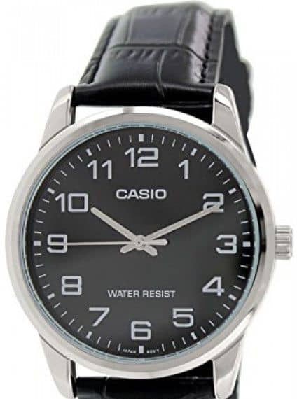 Casio Analog Leather Watch for Men MTP-V001L-1BUDF Fashion Casio