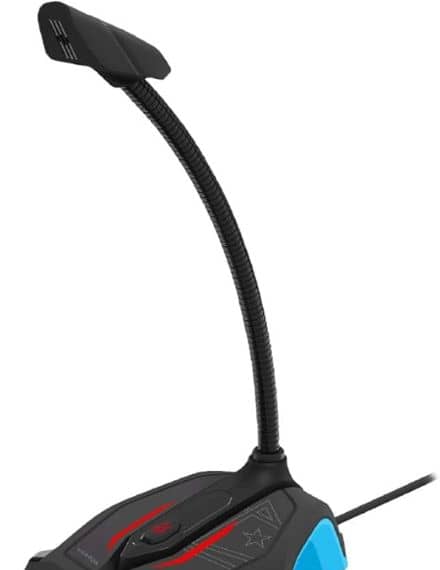 Vertux Streamer 2 Omni-Directional Distortion Free Gaming Microphone Blue Gaming & Consoles "BAE" Charm Bracelet