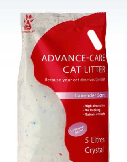 Thunder Paws Advance Care Lavender Crystal Cat Litter 5L Litter & Housetraining "BAE" Charm Bracelet