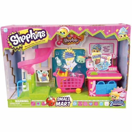 Shopkins Small Mart Supermarket Exclusive 6 Figure Playset Figures & Play Sets Shopkins Small Mart Supermarket Exclusive 6 Figure Playset