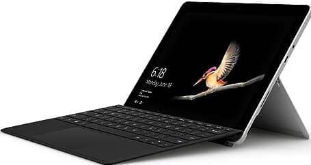 Microsoft Surface Go Type Cover (English) Keyboard, Black Electronics "BAE" Charm Bracelet 2