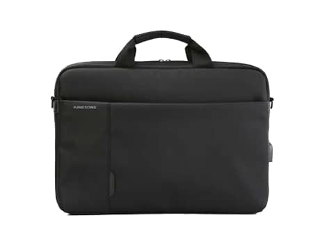 Kingsons Smart With USB Port 15.6" Shoulder Bag Black (K9008W) Laptop Accessories Kingsons Smart With USB Port 15.6" Shoulder Bag Black (K9008W)