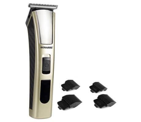 SONASHI RECHARGEABLE HAIR CLIPPER (GOLD-BLACK) – SHC-1049 Beauty & Lifestyle Household