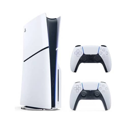 Sony PlayStation 5 Console Disc Slim 1TB with Extra Controller Consoles "BAE" Charm Bracelet