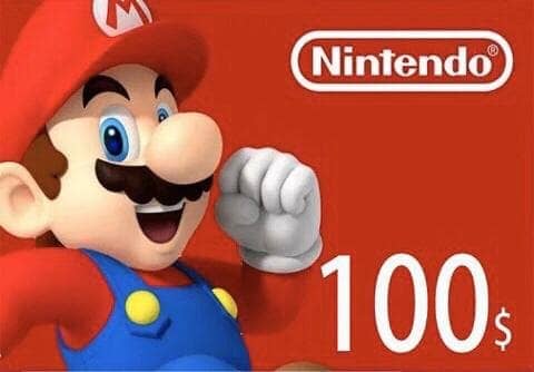 $100 USA Nintendo eShop Gift Card (Instant E-Mail Delivery) Gift Cards "BAE" Charm Bracelet