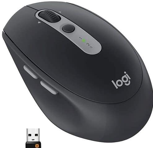 Logitech Mouse Bluetooth Wireless M590 Multi Device Silent Computer Accessories "BAE" Charm Bracelet