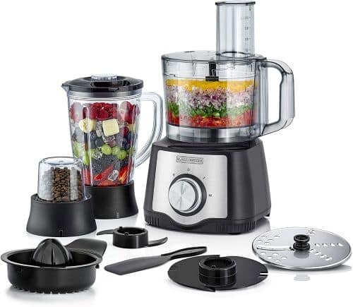 Black & Decker 600W 29 Function Food Processor With Blender Grinder & Juicer – FX650-B5 Household "BAE" Charm Bracelet