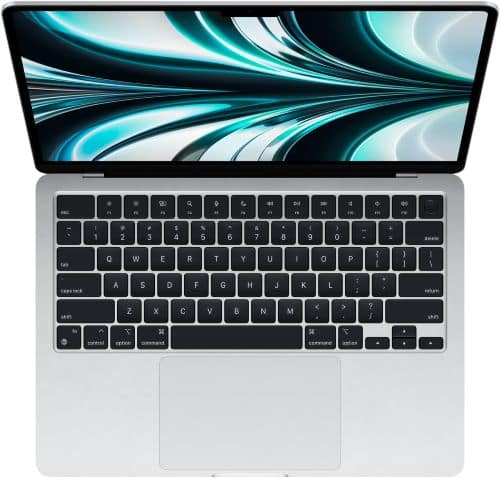 Apple MacBook Air, MLY03, Silver, M2 Chip, 10-Core GPU, 8GB, 512GB SSD, 13.6-Inch (Apple Warranty, English Keyboard) Apple "BAE" Charm Bracelet