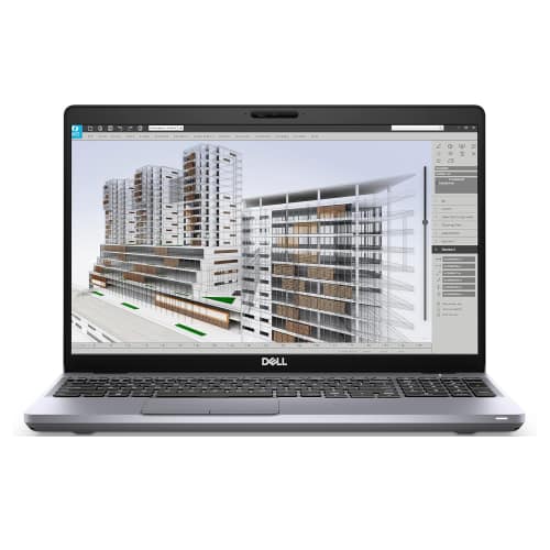 Dell Precision 3551 Core i7 1085h – 512 GB SSD / 16 GB / English & Arabic – Laptop Laptop 16 GB