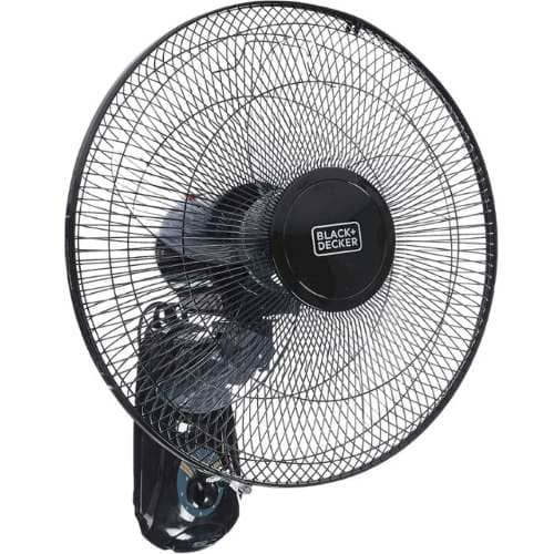 BLACK+DECKER 55W Wall Fan 16 Inch Fan Diameter, For The Perfect Temperature FW1620-B5 Fans & Air Purifier "BAE" Charm Bracelet