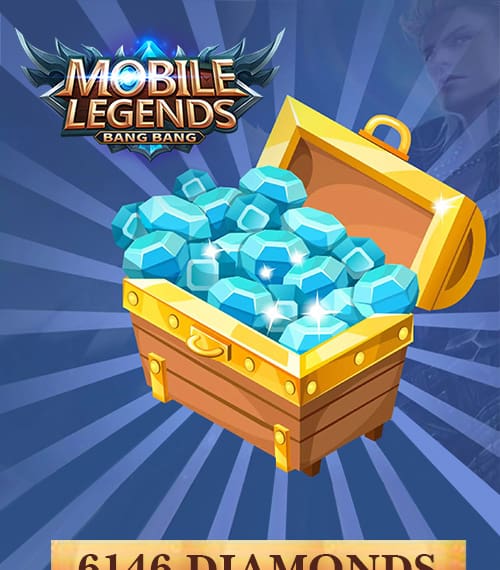 Mobile Legends 6146 Diamonds (Instant E-mail Delivery) Gift Cards "BAE" Charm Bracelet