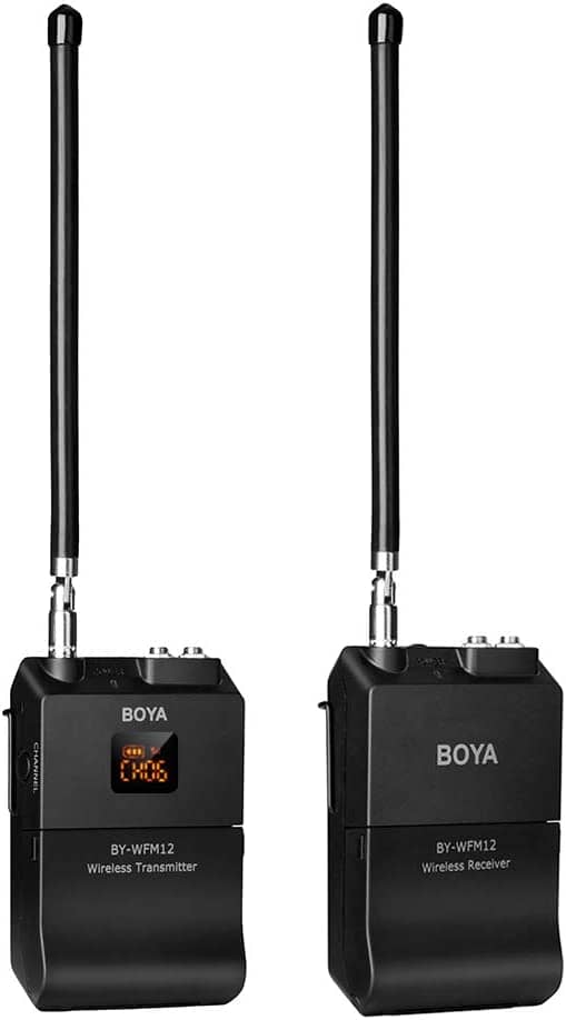 BOYA BY-WFM12 VHF Wireless Microphone System Transmitter Receiver with Omni-directional Lavalier Microphone 12 Switchable Frequencies 3.5mm Jack for Smartphone DSLR Camera Camcorder Audio, B08F21L7SY Electronics "BAE" Charm Bracelet
