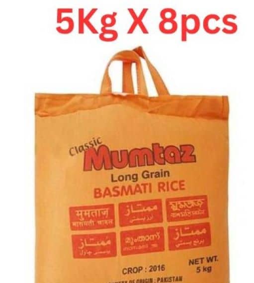 Mumtaz Basmati Rice – 5kg – 8 Pcs Food Cupboard "BAE" Charm Bracelet