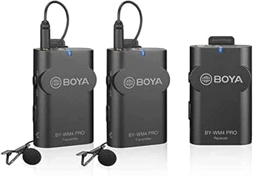 Boya Digital Wireless Microphone Kit 2, Wm4 Pro-K2, Black, B081NMSCYJ Accessories & Peripherals "BAE" Charm Bracelet