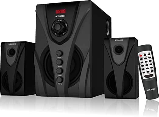 Sonashi 2.1 Channel Multimedia Bluetooth Speakers, SHS-2103N Electronics "BAE" Charm Bracelet