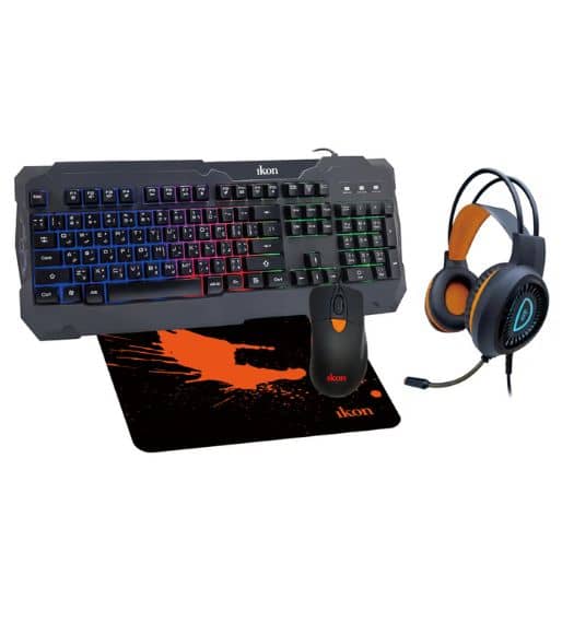 Ikon Gaming Kit 4in1 IK-YGM2017 Computer Accessories "BAE" Charm Bracelet