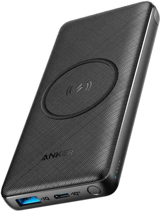 Anker 10000 mAh PowerCore III Sense Wireless Powerbank, Black – ANKER1000111 (UAE Delivery Only) Electronics "BAE" Charm Bracelet