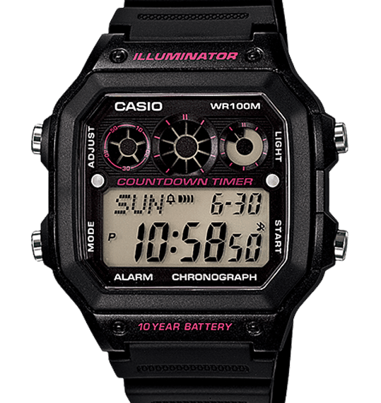 Casio – Youth Digital Watch for Men (AE-1300WH-1A2VDF) Fashion Casio
