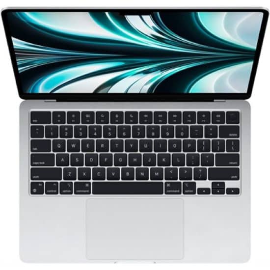 Apple MacBook Air 13.6 Inch, M2 Chip 8-Core GPU, 8GB 256GB SSD, MLXY3, Silver (Apple Warranty, English Keyboard) Apple "BAE" Charm Bracelet 2