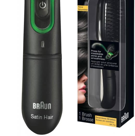 Braun Satin Hair Brush with IONTEC for more shine & instant smoothness Beauty & Lifestyle Braun