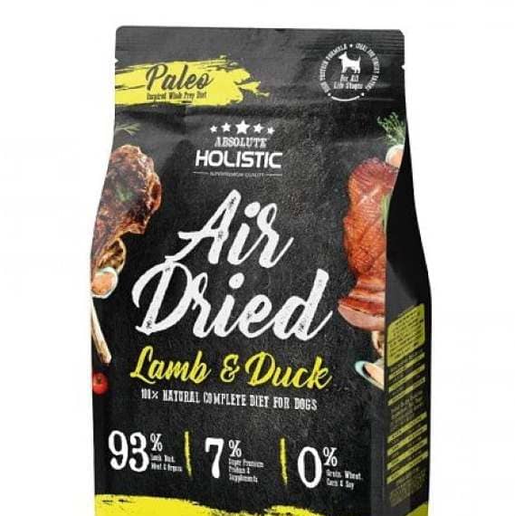 Absolute Holistic Air Dried Dog Treats Lamb Confit 1KG Dogs Treats "BAE" Charm Bracelet