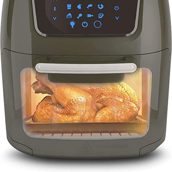 Gratus Digital 12L Air Fryer 1800W, 1 Year warranty, Model- GRA650DTTB Fryer "BAE" Charm Bracelet
