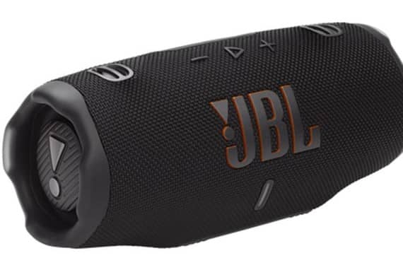 JBL CHARGE 6, Waterproof, Bluetooth Speaker, Black Bluetooth Speakers "BAE" Charm Bracelet