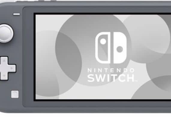 Nintendo Switch Lite, Grey Consoles "BAE" Charm Bracelet
