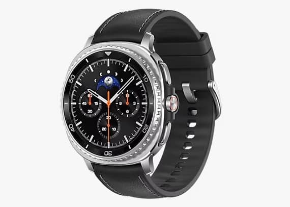 Samsung, Galaxy Watch8 Classic, (LTE, 46 mm), Black Electronics "BAE" Charm Bracelet