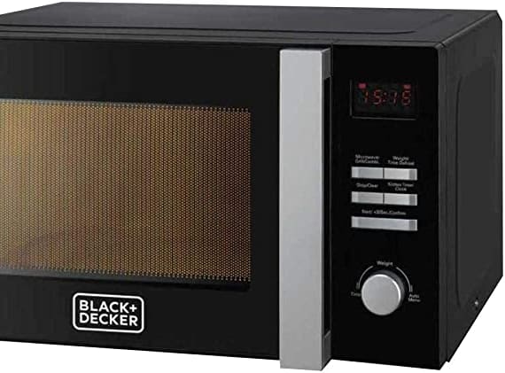 Black+Decker 28Liter Combination Microwave Oven with Grill, Black – MZ2800PG-B5 Household "BAE" Charm Bracelet