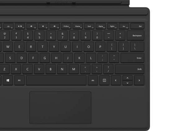 Microsoft Type Cover for Surface Pro – Black (English) Keyboards Microsoft Type Cover for Surface Pro - Black (English)