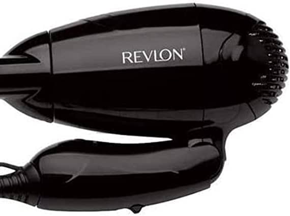 Revlon Travel Hair Dryer foldable compact 1200 Watts Black – RVDR5305 Household "BAE" Charm Bracelet