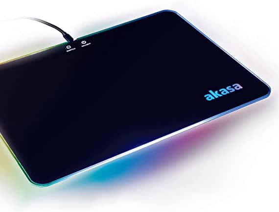 Akasa Vegas X9 LED RGB Gaming Mouse Pad, B07786HSMS Gaming & Consoles "BAE" Charm Bracelet