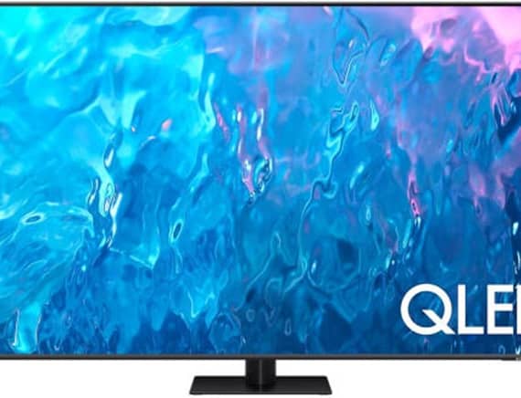 Samsung QA65Q70DAUXZN 4K Smart QLED Television 65inch (2024 Model) Electronics "BAE" Charm Bracelet