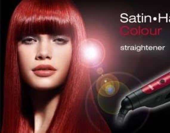 Braun Hair Straightener Moisturizing Anti Colour Fading Dry Out Damage Ceramic – ST750 Household "BAE" Charm Bracelet