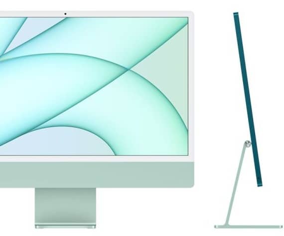Apple, iMac 24-inch, Green, M1 Chip, 8-Core CPU, 8-core GPU, 8GB RAM, 256GB SSD, MGPH3, English Keyboard Apple "BAE" Charm Bracelet