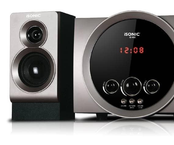 iSonic Portable Bluetooth Speaker, Black – iS 462 Electronics "BAE" Charm Bracelet