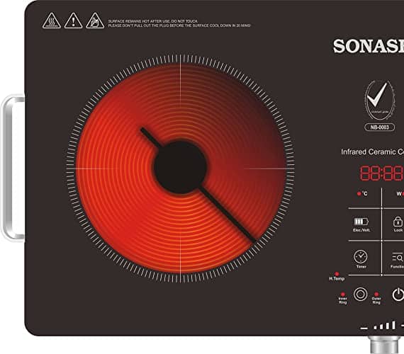 Sonashi Infrared Ceramic Cooker – SIS-016C Gas & Stove "BAE" Charm Bracelet