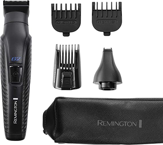 Remington Graphite G2 Multi-Grooming Kit, Electric Body, Detail and Beard Trimmer, REPG2000 Household "BAE" Charm Bracelet
