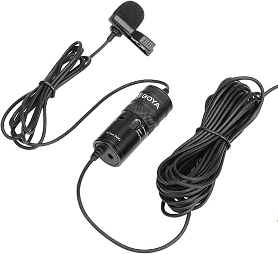 Boya By-M1 Pro Universal Lavalier Microphone, Black, B0844T9TMN Accessories & Peripherals "BAE" Charm Bracelet