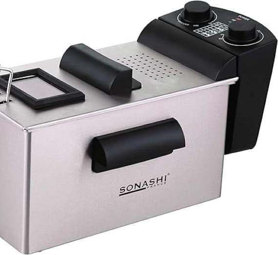Sonashi 3Liter Deep Fryer – SDF-5011 Fryer "BAE" Charm Bracelet