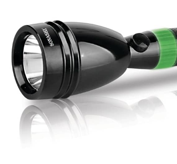 Sonashi Rechargeable Led Torch Water Resistant Unbreakeable Glass (SLT Household Household